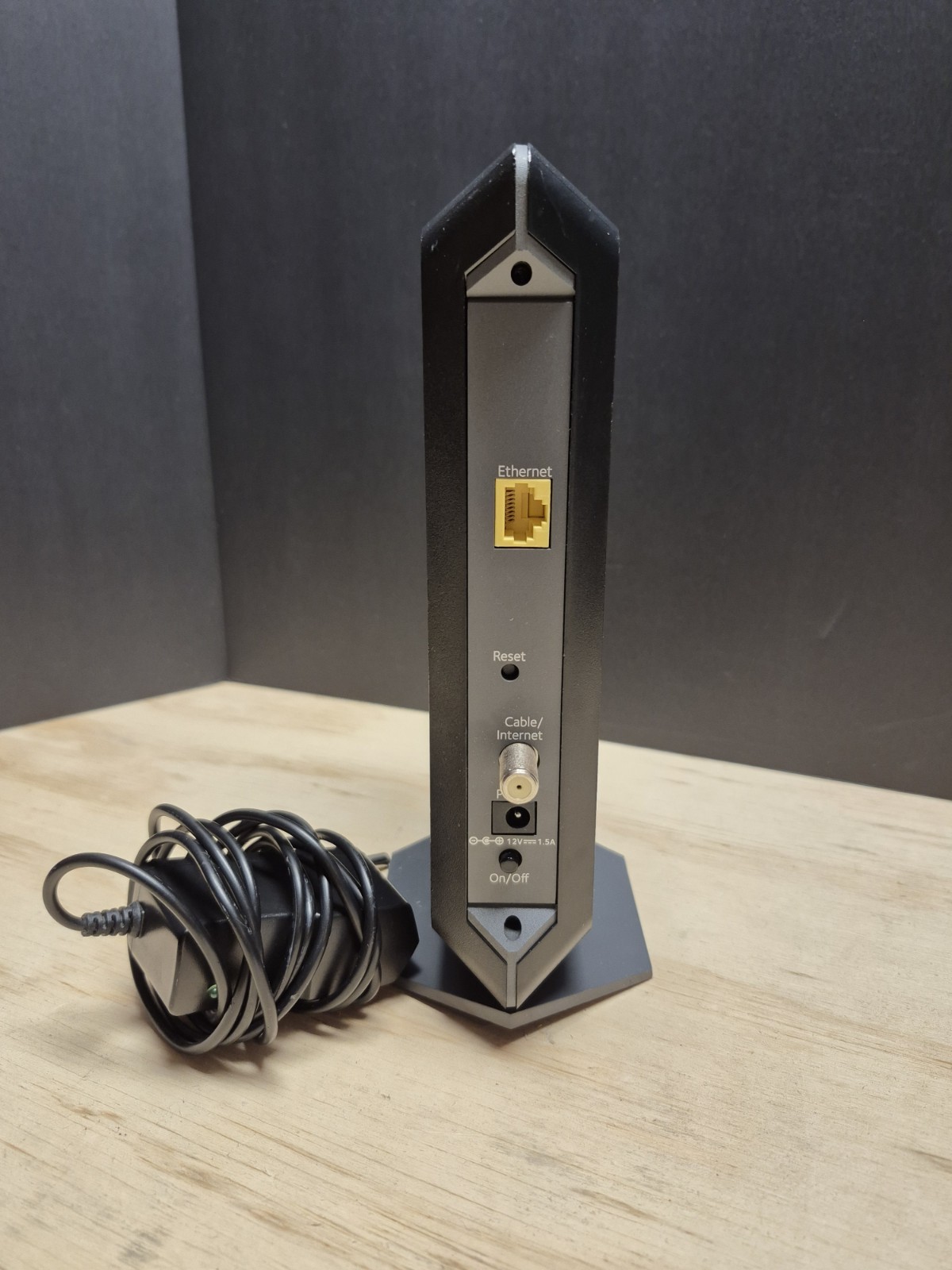 Netgear CM600 DOCSIS 3.0 Cable Modem 24×8 High-Speed Internet w/ Power Adapter