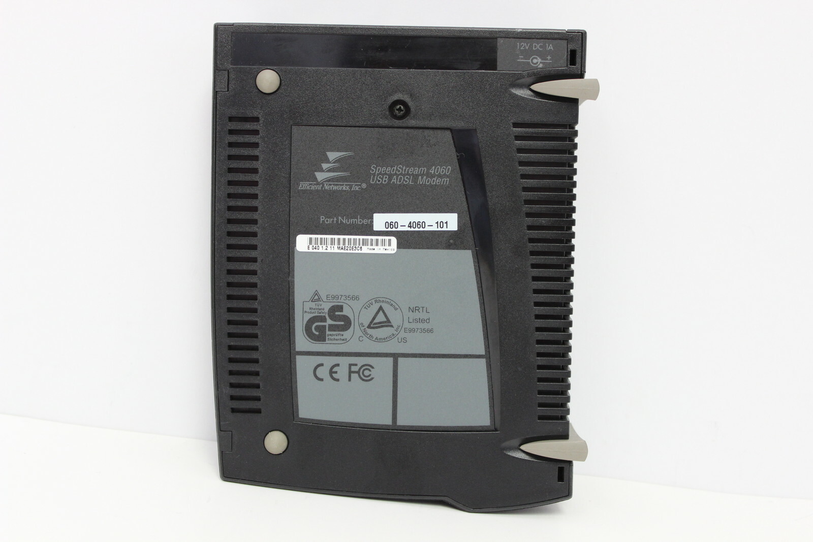 EFFICIENT NETWORKS 060-4060-101 SPEEDSTREAM 4060 USB ADSL MODEM *NO AC ADAPTER*