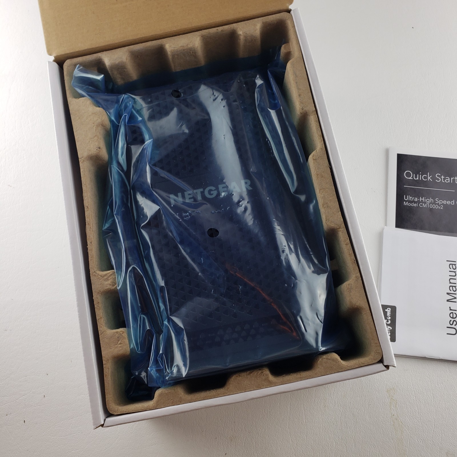 NETGEAR Cable Modem CM1000 Ultra-High Speed DOCSIS 3.1