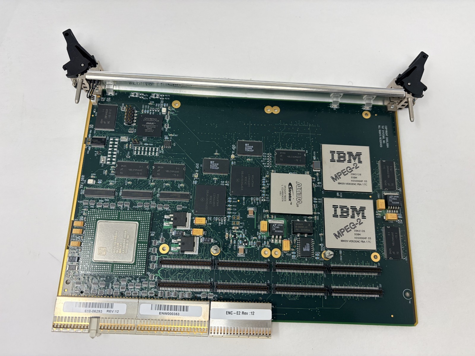 Tut Systems ENC-E2 Rev: 12 Encoder Card 610-06293 105-06374 Rev 14
