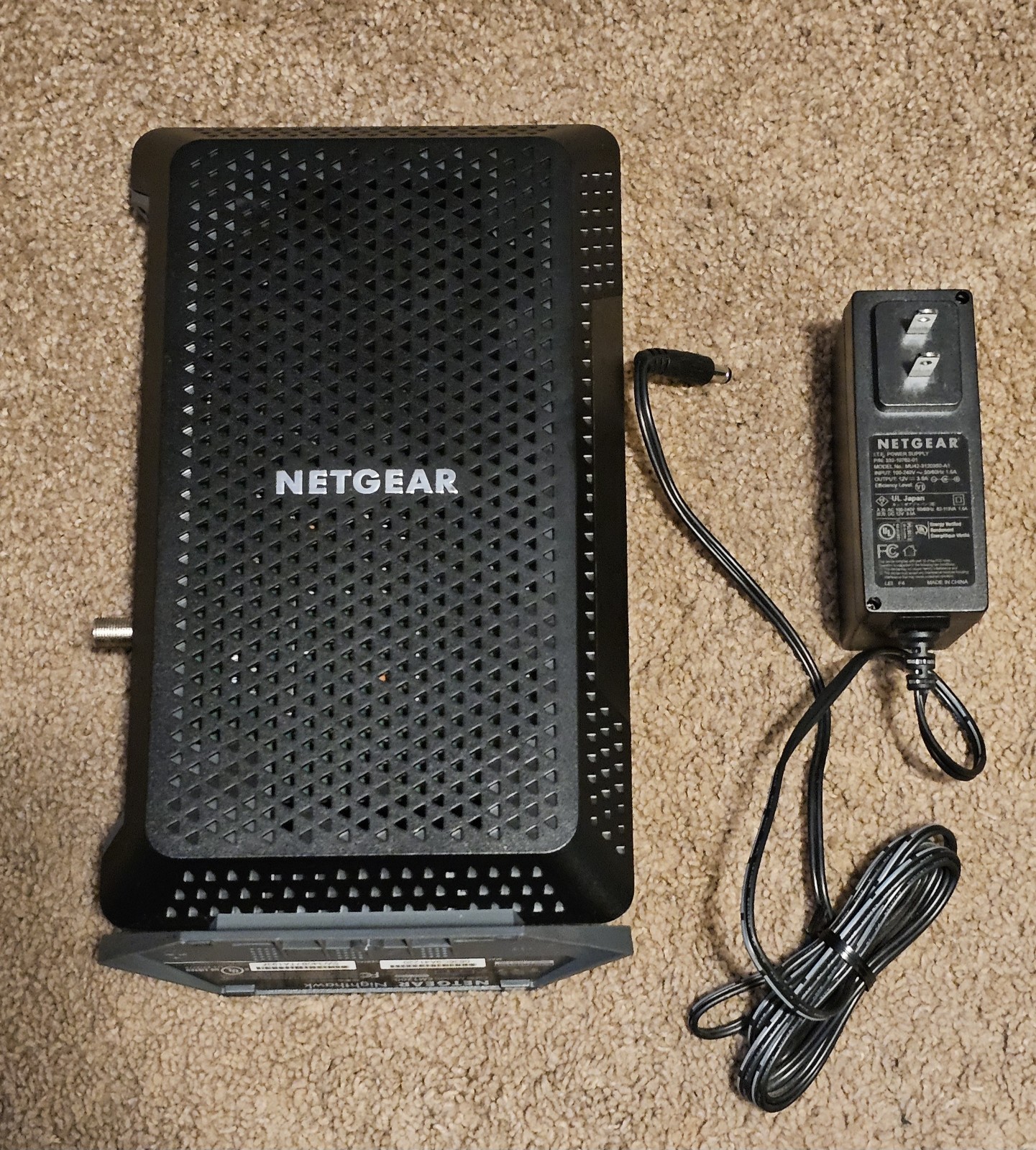 NETGEAR Nighthawk CM1200 Cable Modem DOCSIS 3.1, Xfinity Charter Cox