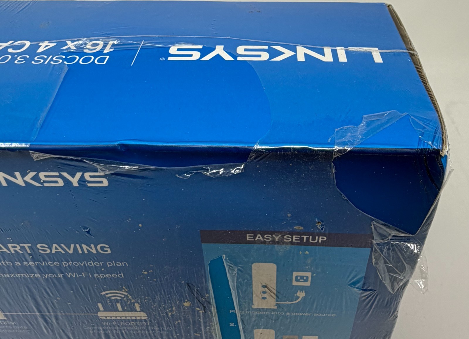 New/ Sealed Linksys DOCSIS 3.0 16×4 Cable Modem #CM3016