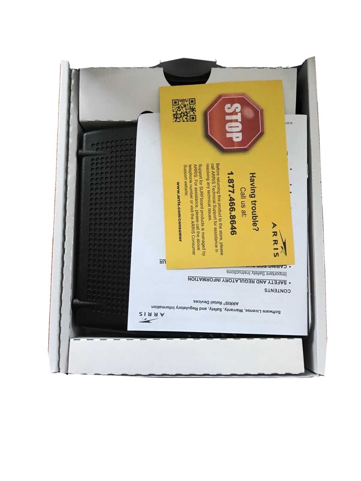 ARRIS Surfboard DOCSIS 3.0 Cable Modem for Xfinity Internet & Voice SBV2402 NEW