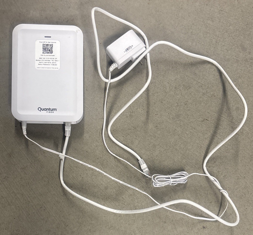 Quantum Fiber C5500XK High Performance Modem