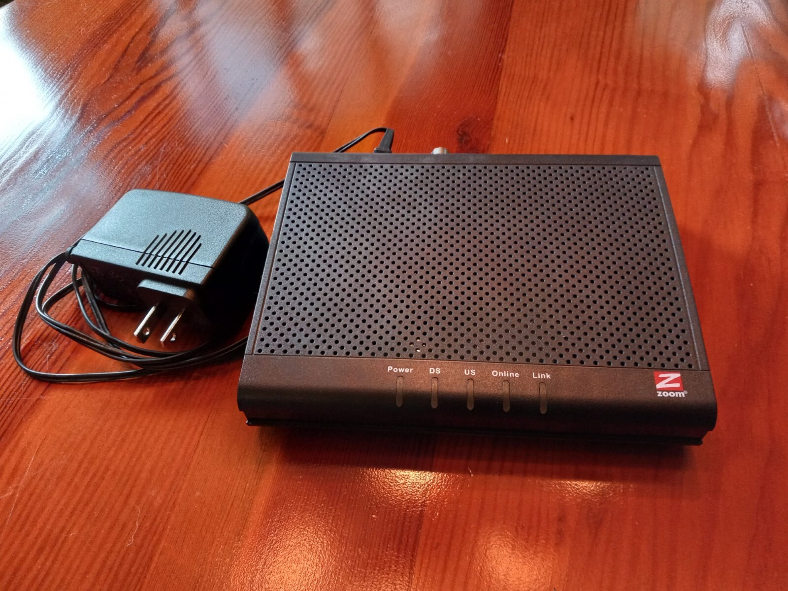 Zoom Cable Modem 3.0, Series 1094, Model 5341J/53410000, DOCSIS 3.0, 43.9 Mbps