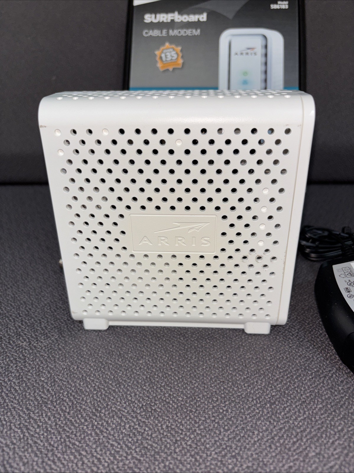 ARRIS SURFboard SB6183 Cable Modem 16×4 Channels DOCSIS 3.0 – white