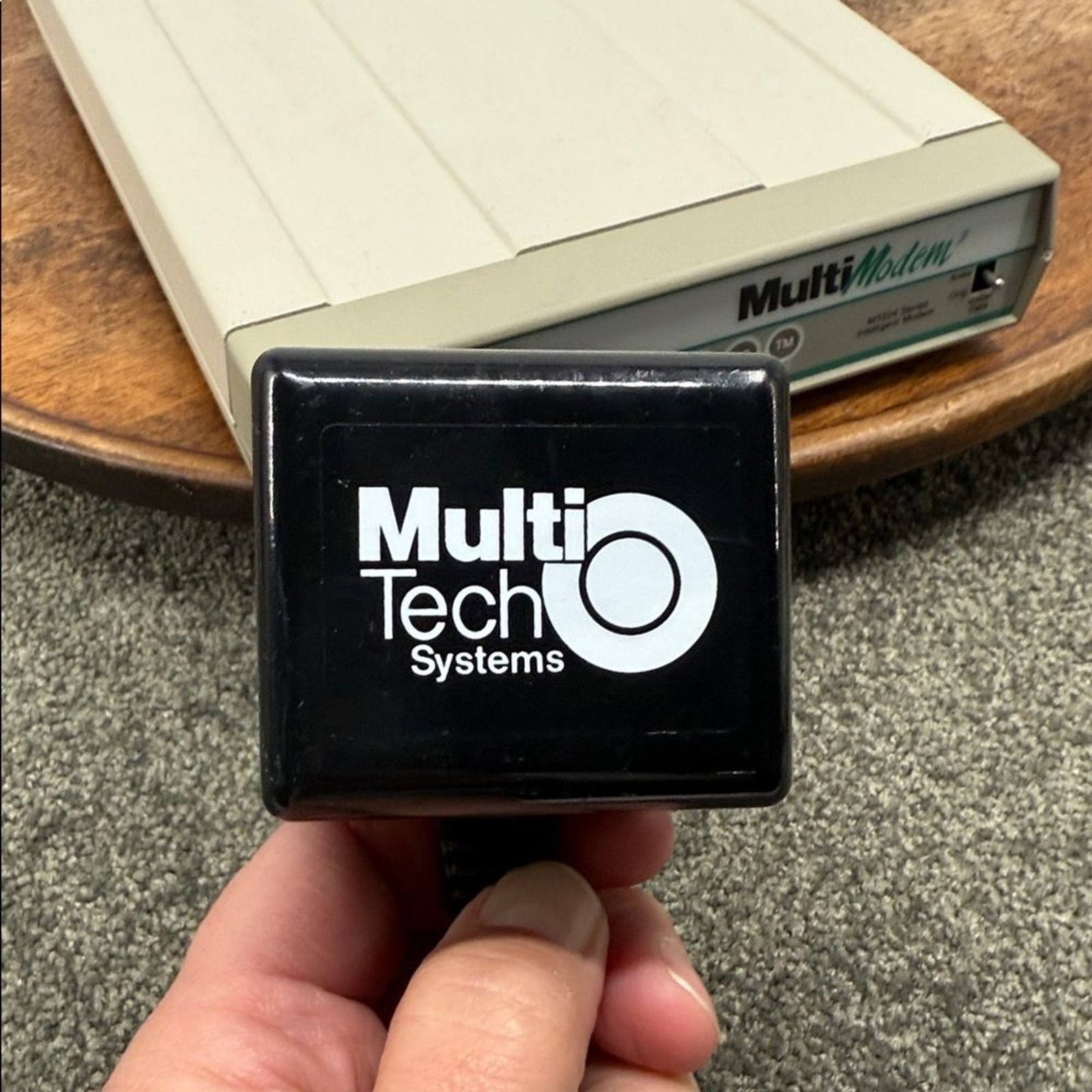 MultiTech Systems MultiModem MT224BA Modem Powers On Cords: Power & Connection