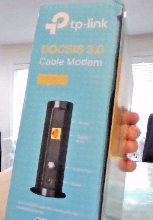 TP-Link Modem TC-7610 DOCSIS 3.0 8X4 Channel Bonding Gigabit Port