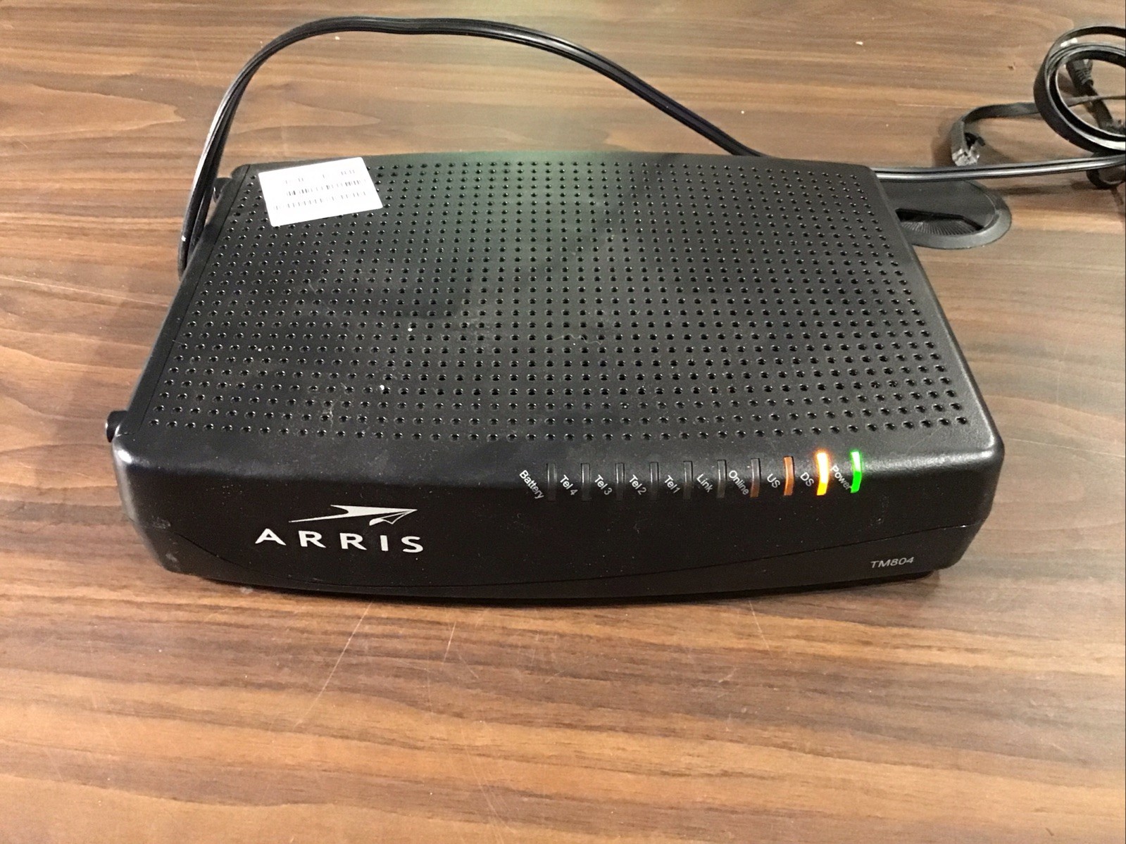 ARRIS Touchstone TM822G DOCSIS 3.0 8×4 Telephony Modem – Black