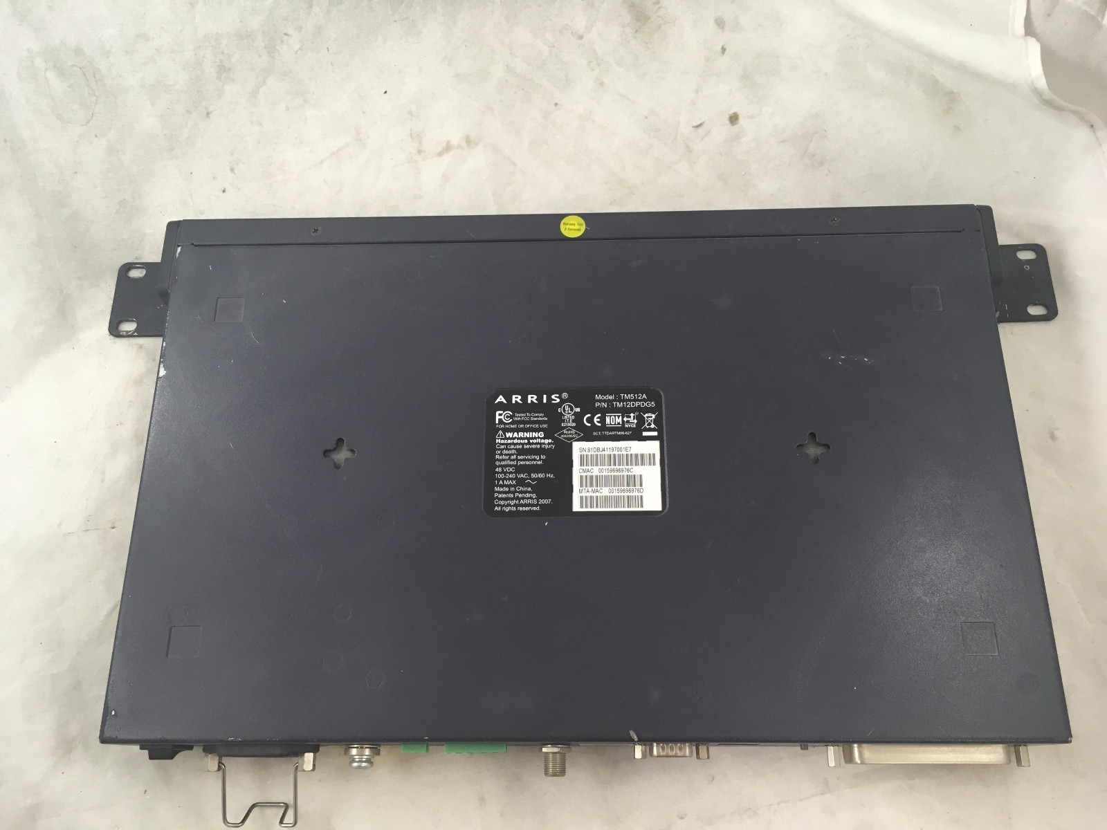 Arris Touchstone Telephony modem TM512