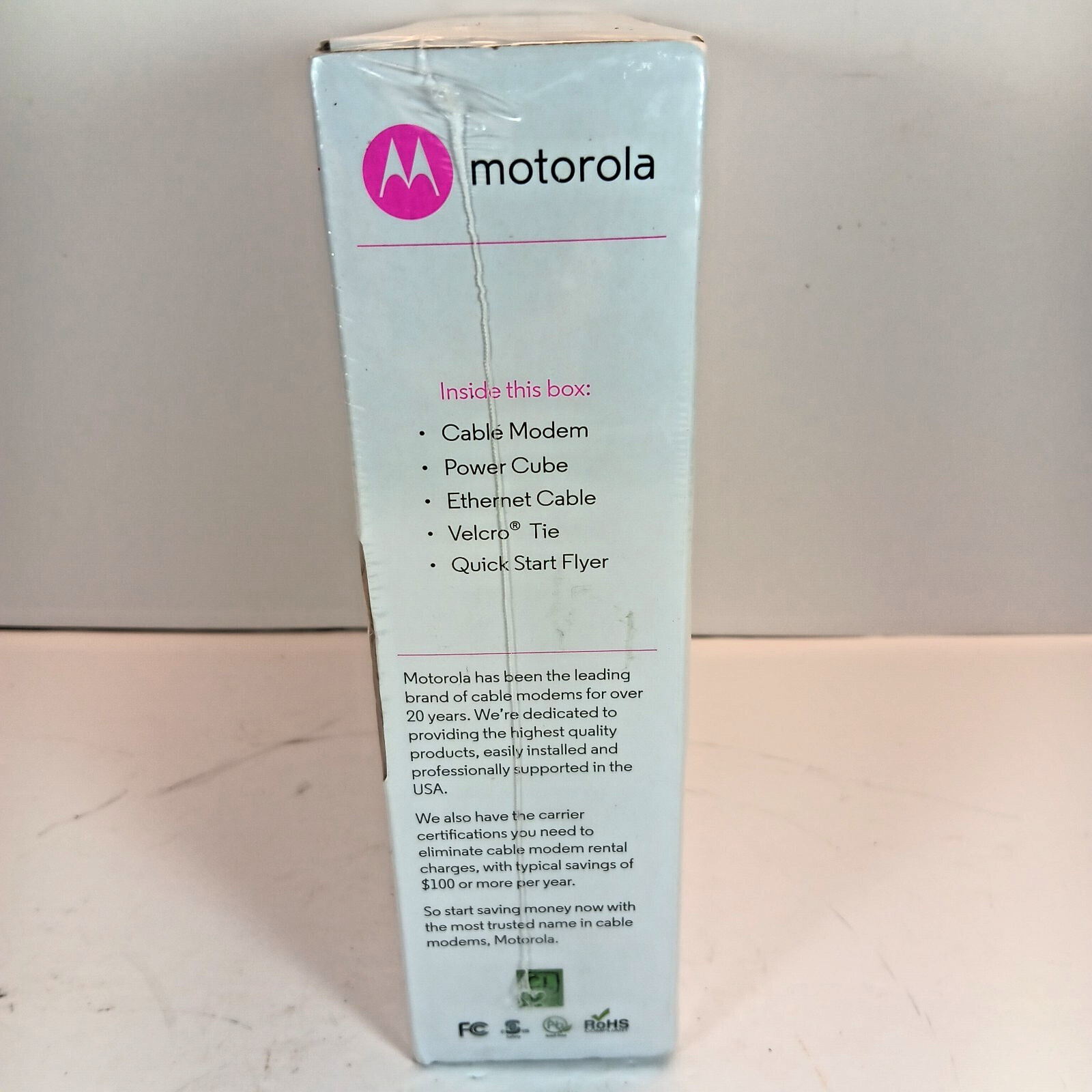 MOTOROLA 16×4 Cable Modem MB7420 / 686 Mbps DOCSIS 3.0 – Brand New Factory Seal