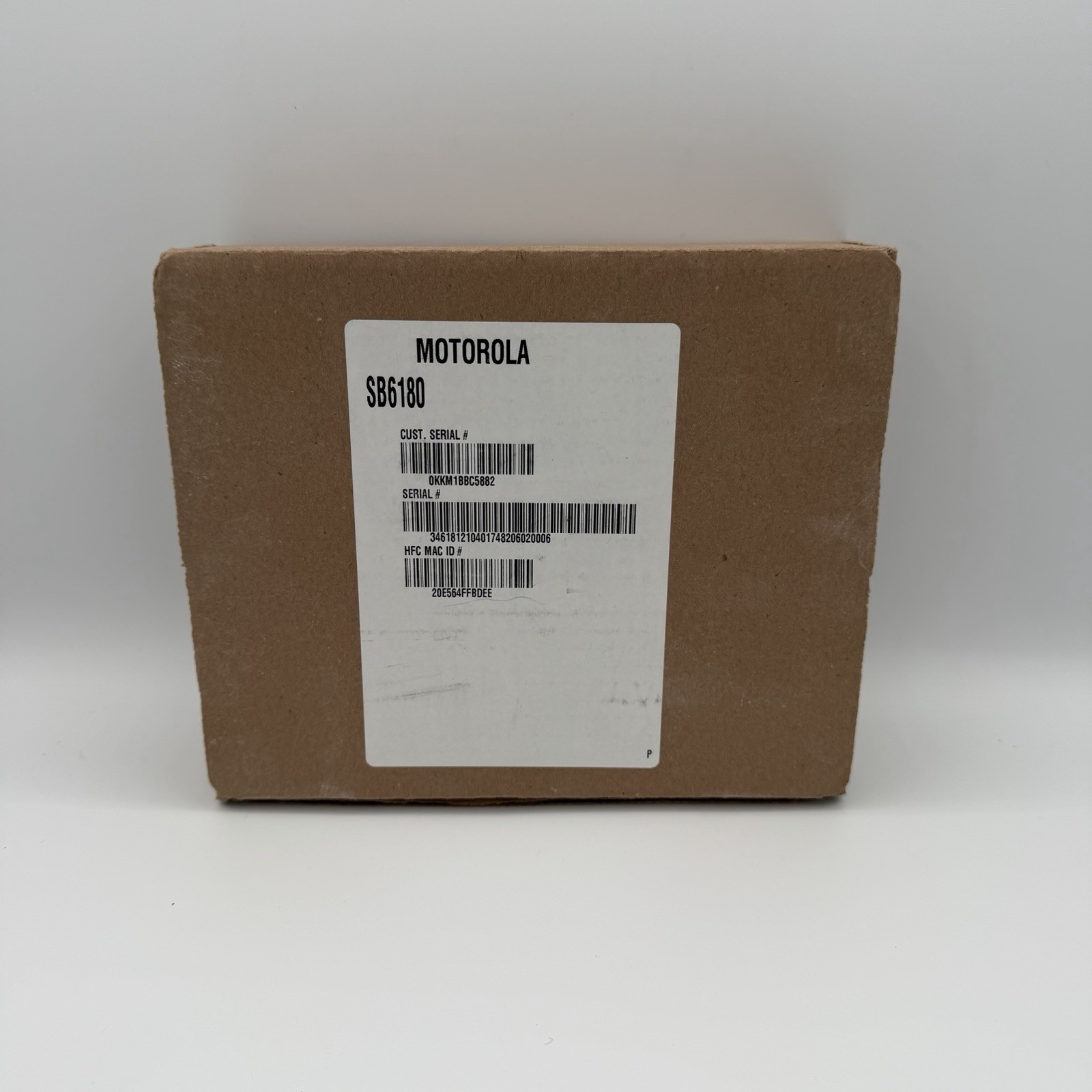 Motorola SB6180 DOCSIS 3.0 cable modem SURFboard