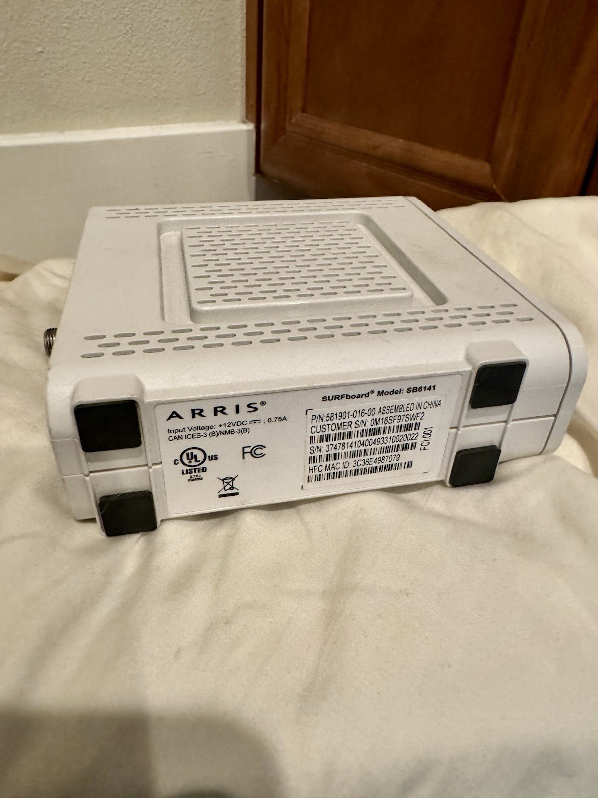 ARRIS SURFboard SB6141 Motorola Surf Board Modem – No Cable