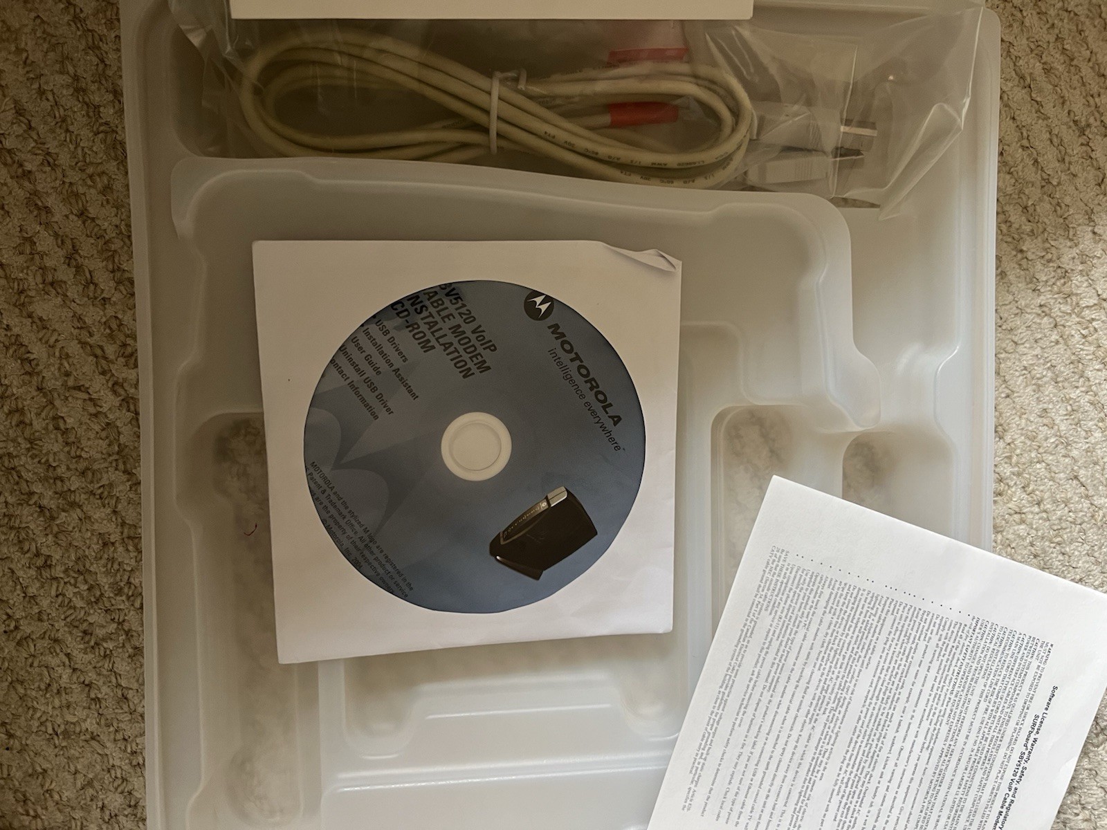 Motorola SURFboard SB5100 Cable-Modem.