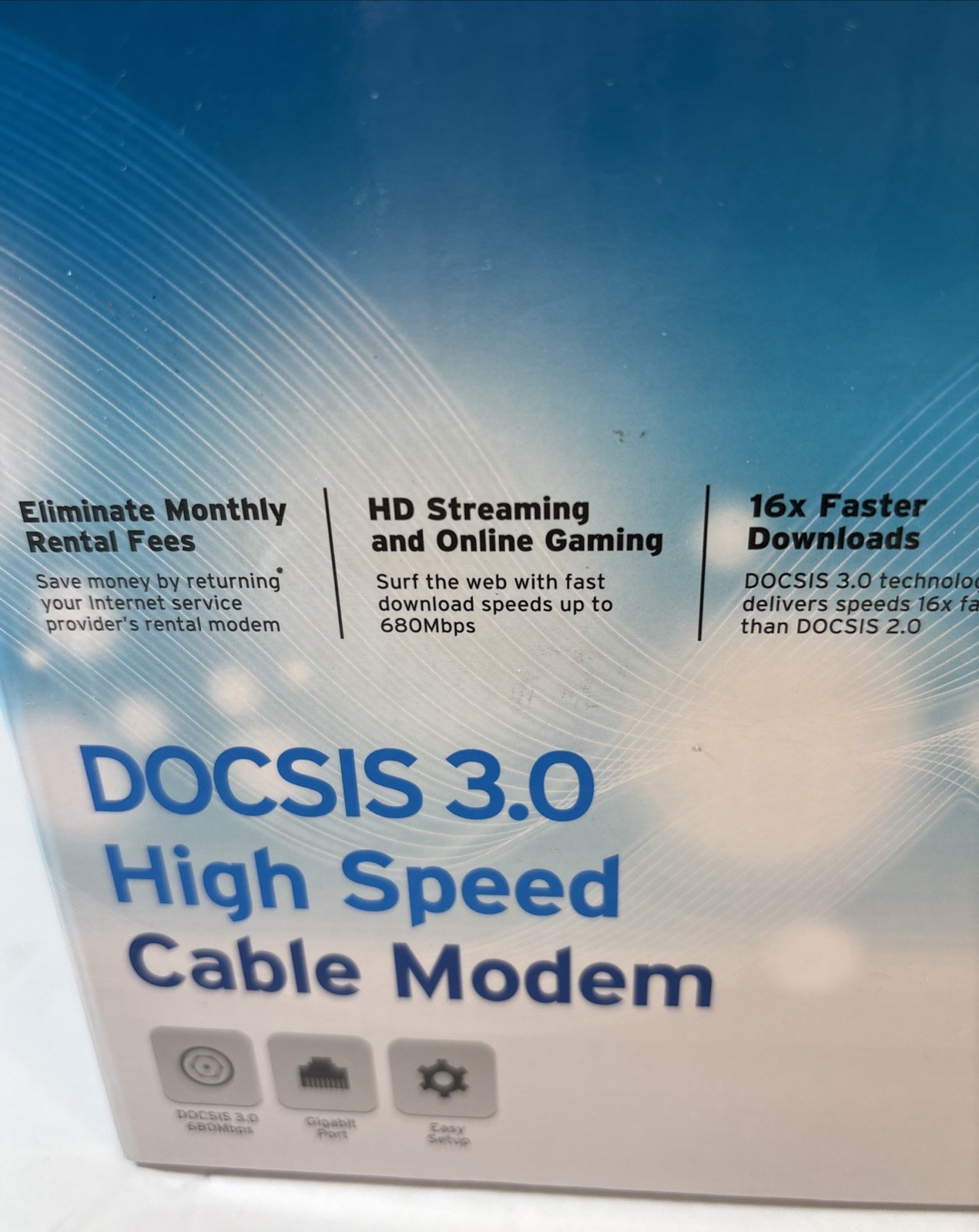 TP-LINK TC-7620 680Mbps Cable Modem – Brand New