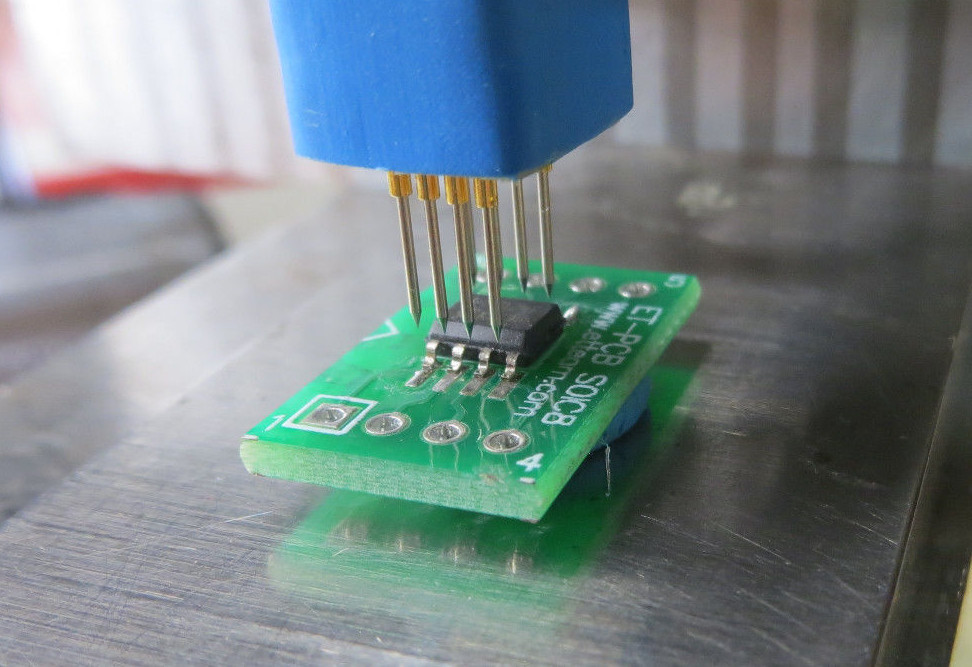 SOIC 8 Spring Loaded Pogo Pin Adapter – Jtag DIY Kit