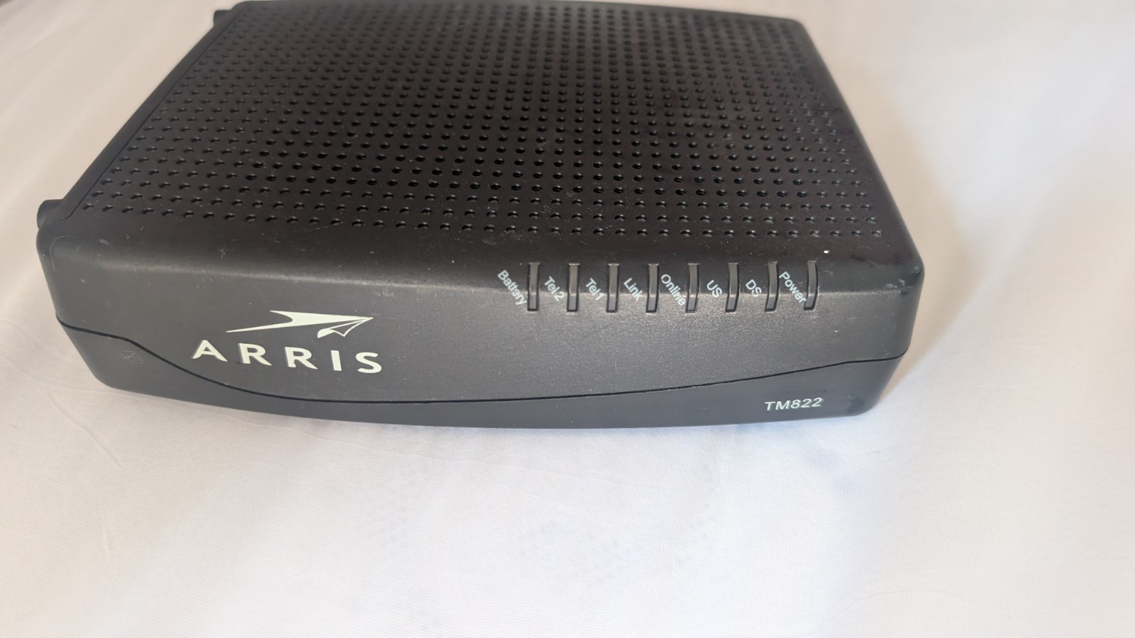 ARRIS TM822 No Power Cord DOCSIS 3.0 8×4 Ultra-High Speed Telephone Modem –