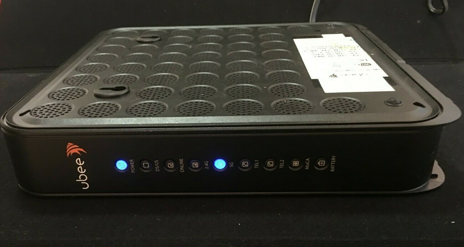 UBEE DVW32CB DOCSIS 3.0 Wireless Wi-Fi Modem Router Voice Gateway TWC