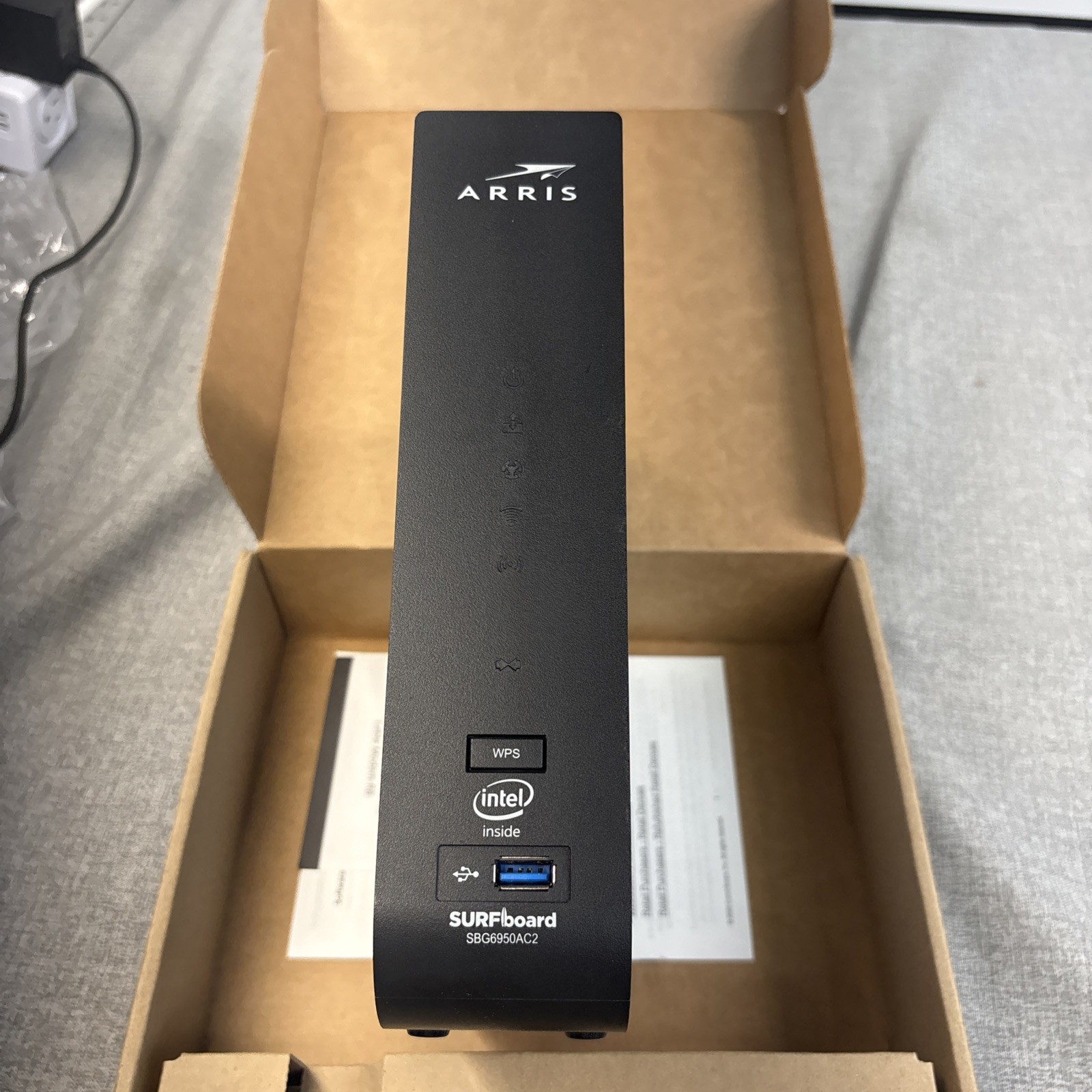 ARRIS SURFboard SBG6950AC2 AC1900 DOCSIS 3.0 Modem Router – Black