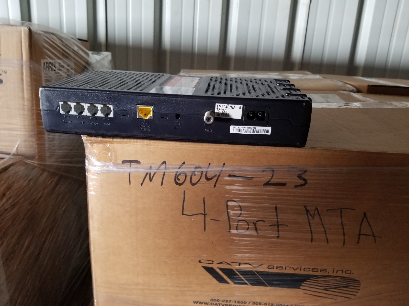 Arris TM602G 652W Gateway Telephony UBEE DDW2600 U10C10018 Cable Modems bulk