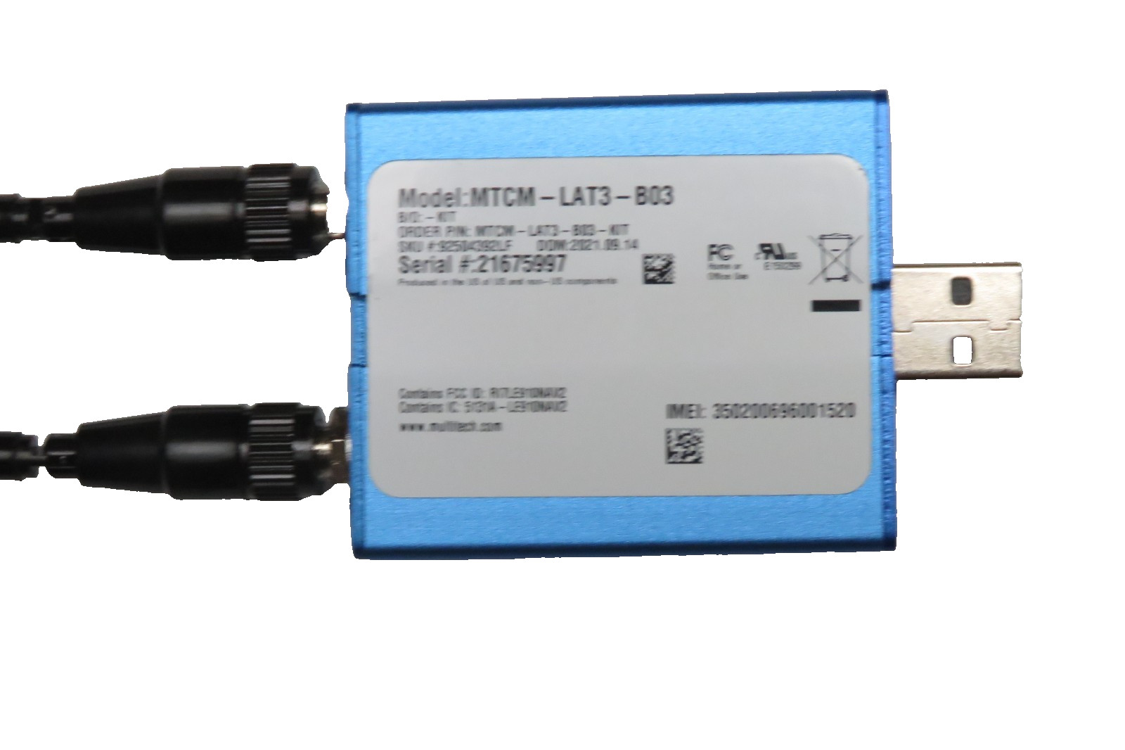 MultiTech USB Multi Connect MicroCell Modem, MTCM-LAT3-B03-KIT