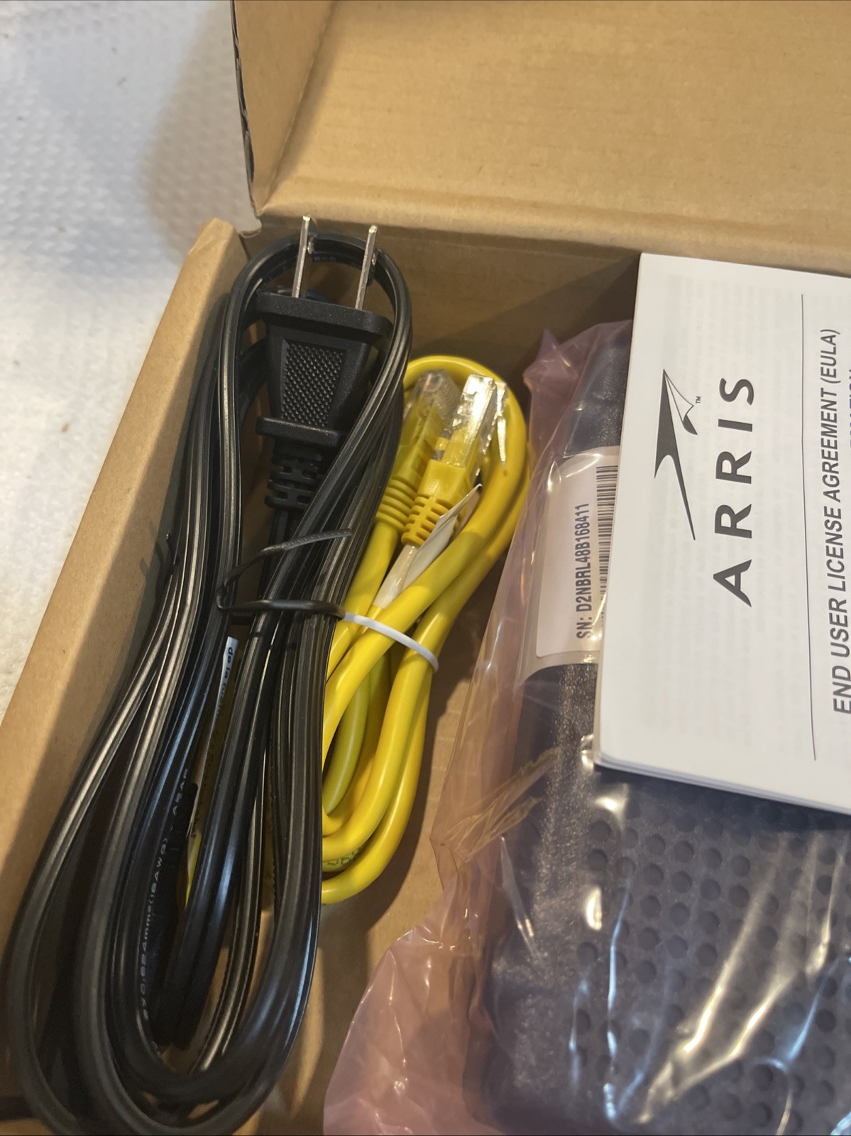 Arris D3.0 Cable Modem Model CM820A/NA, New, CMAC