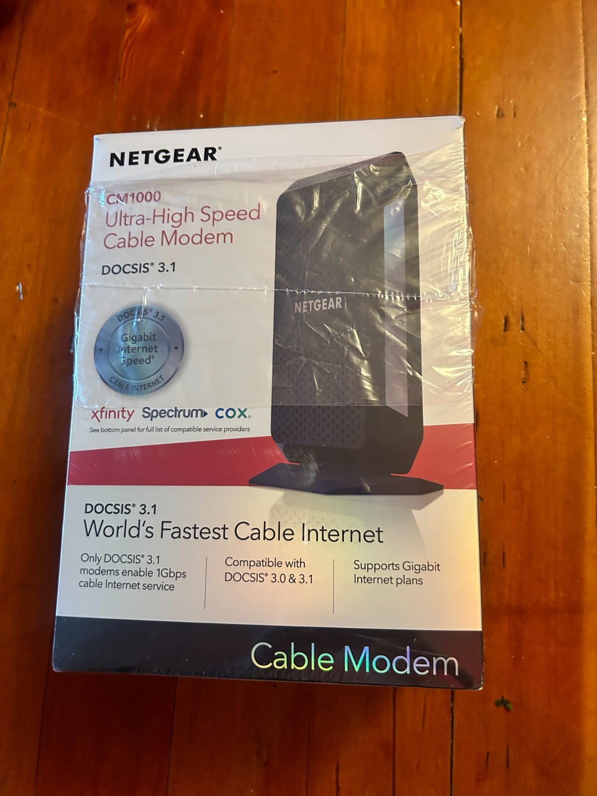 NETGEAR Nighthawk CM1200-100NAS DOCSIS 3.1 Cable Modem