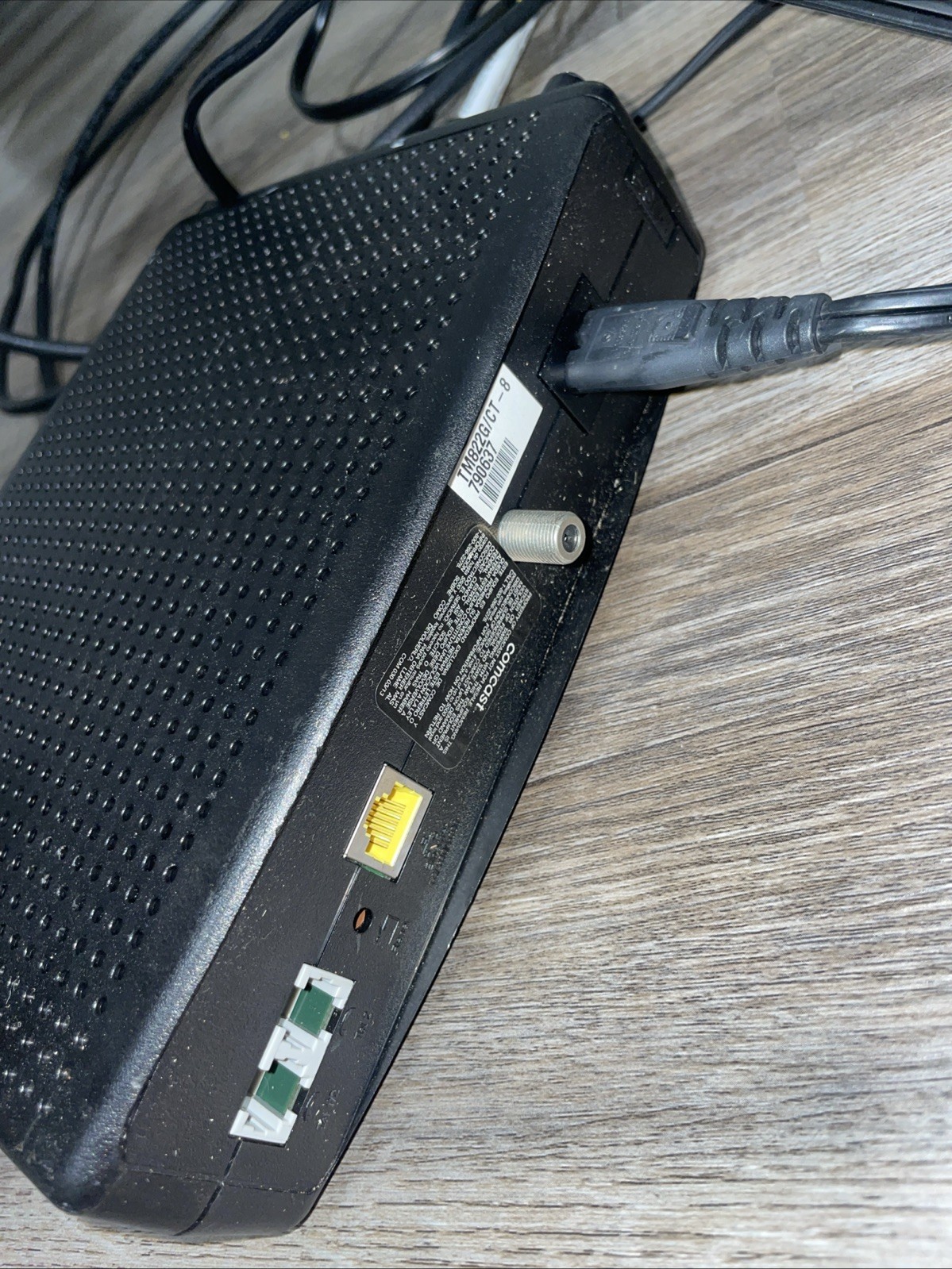 ArrisTM822 Touchstone DOCSIS 3.0 Cable Modem High Speed Internet Data NO BATTERY