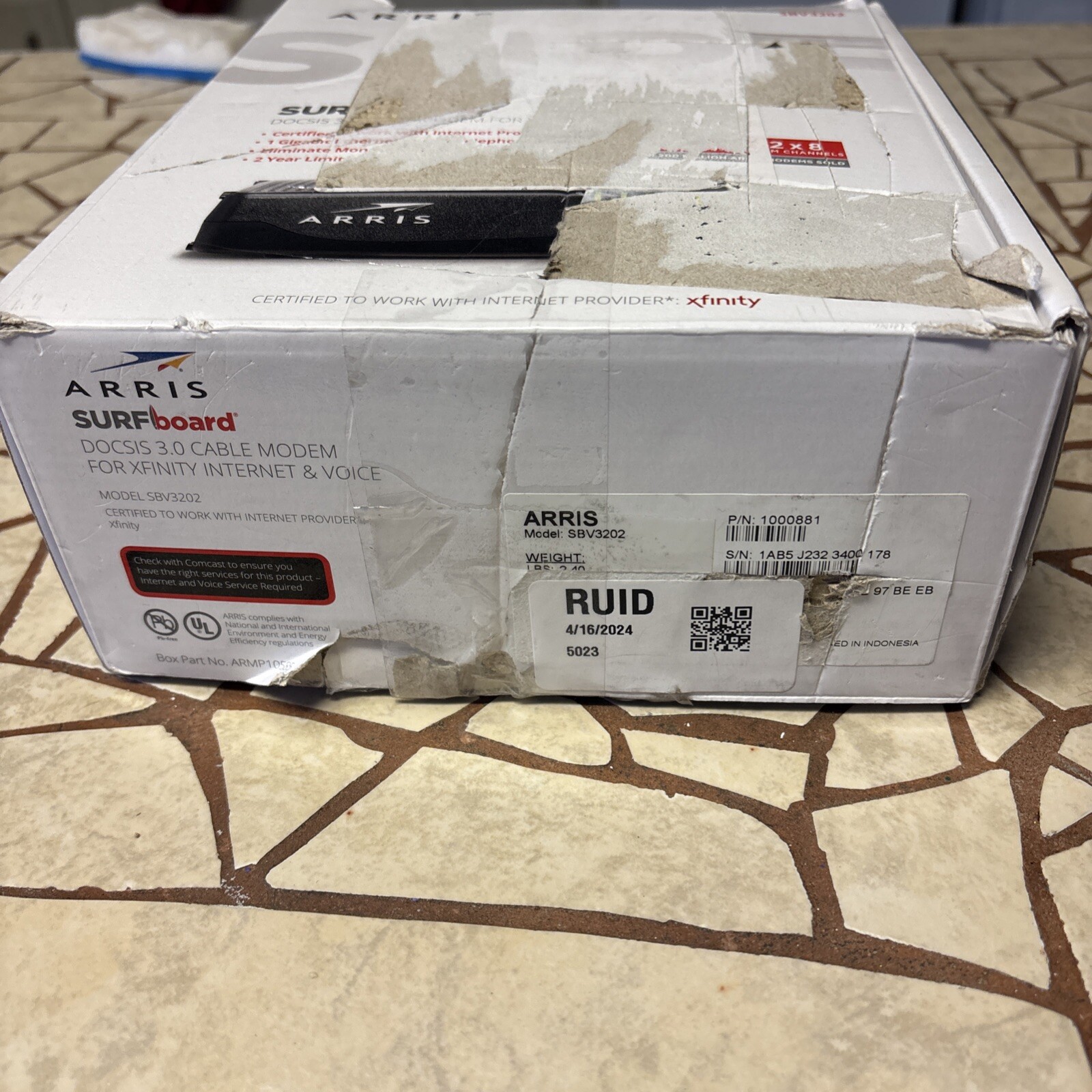Arris Surfboard 3.0 Desktop Cable Modem