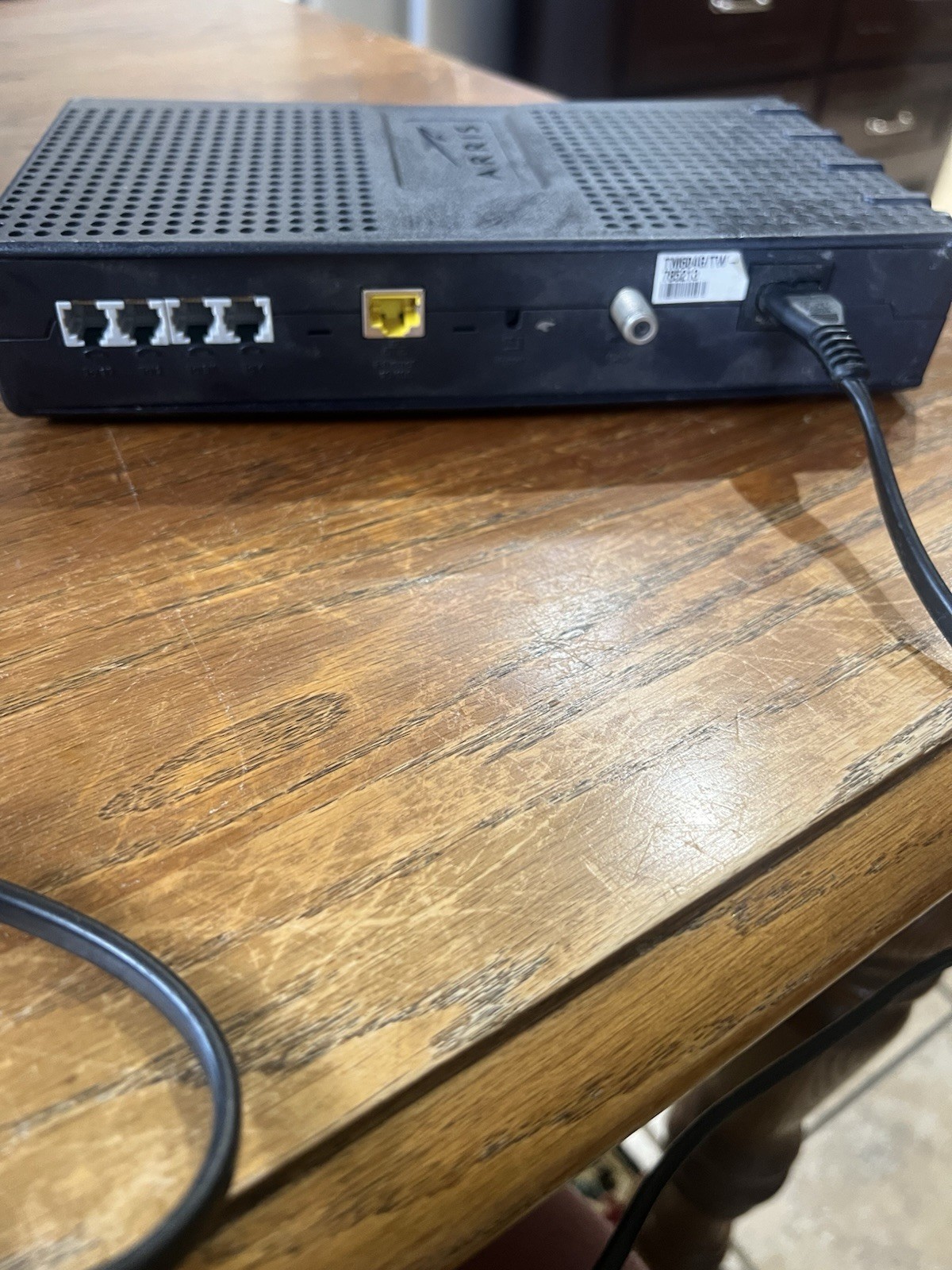 Arris TM604G/CT Touchstone Telephone Modem With Power Cord