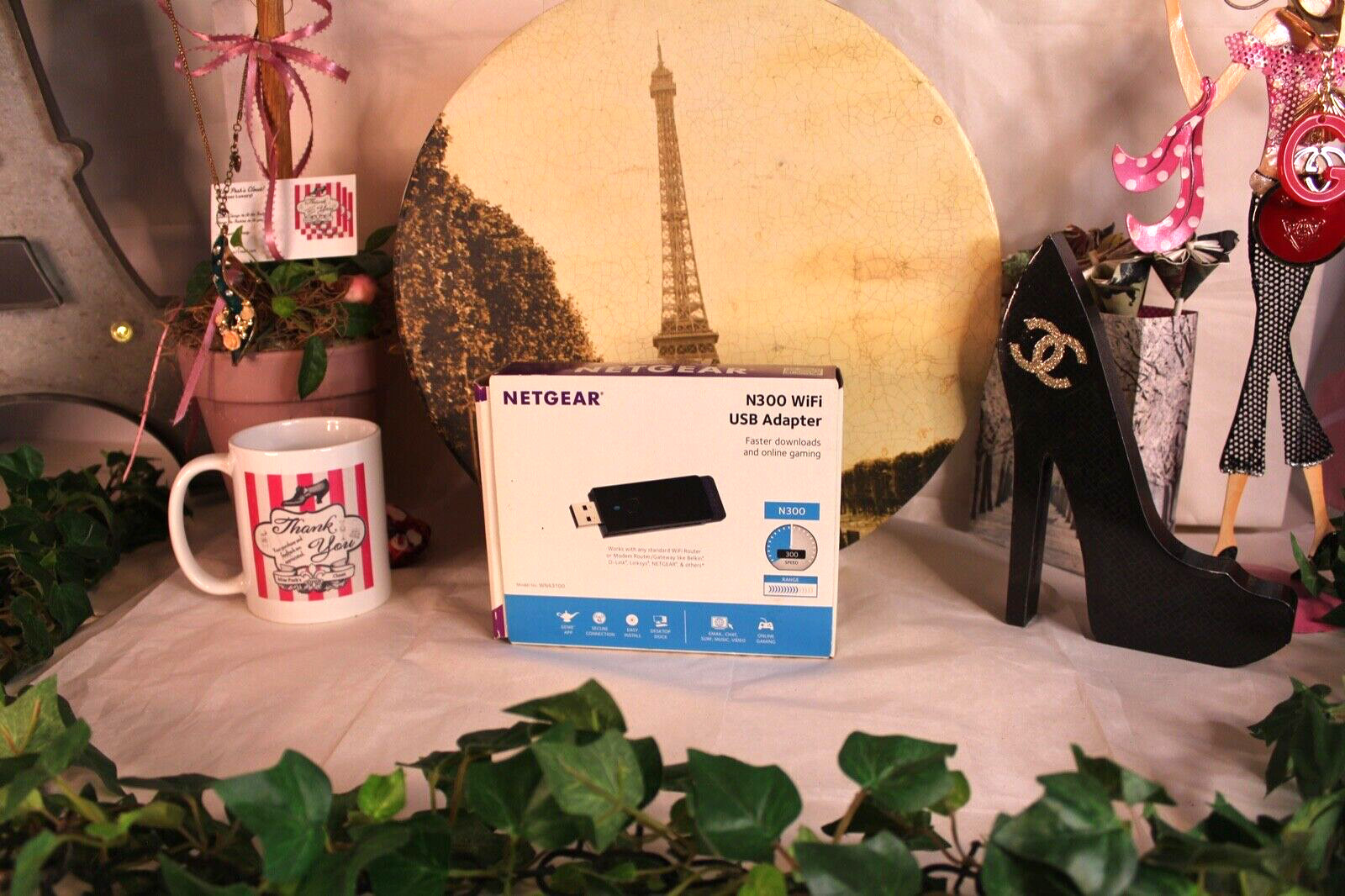 NETGEAR N300 WIFI USB ADAPTER!