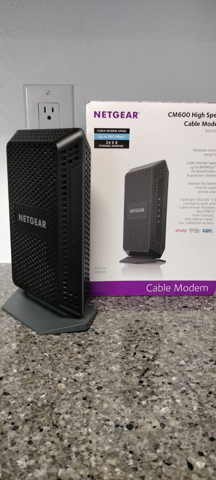 Netgear Cm600 High Speed Cable Modem