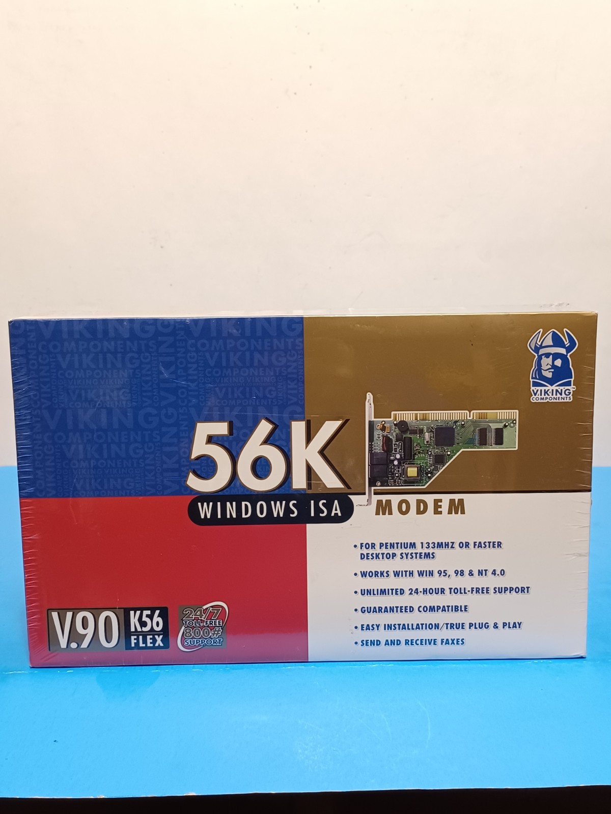 Vintage Viking Components Internal 56K V.90 Modem BRAND NEW SEALED IN BOX