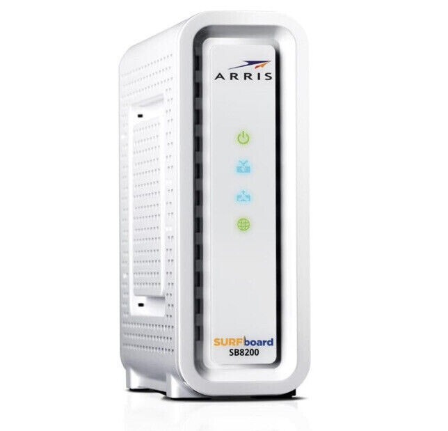 ARRIS SB8200 Surfboard DOCSIS 3.1 Gigabit Modem – Gaming Ready – SLIGHTLY USED