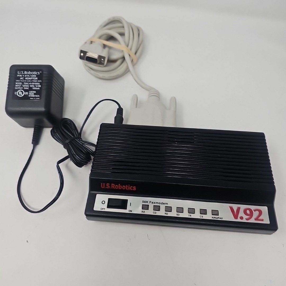 USRobotic 5686 V92 External Faxmodem