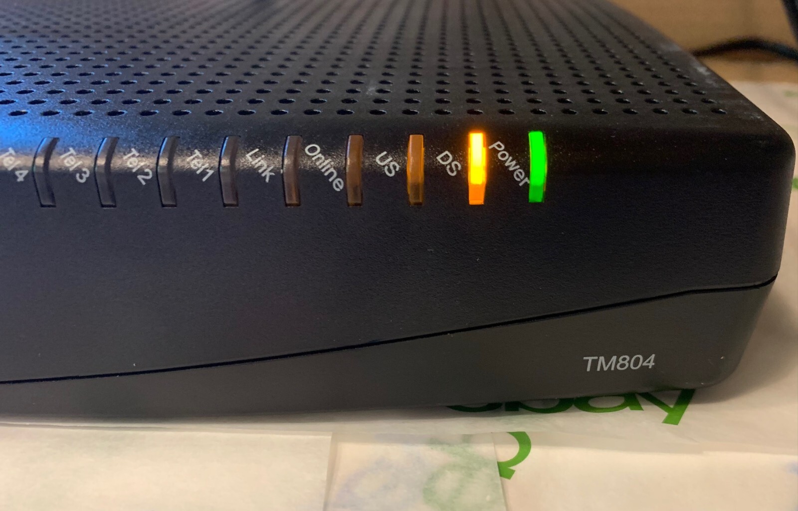 🔥 ARRIS Touchstone TM804 G/CT, P/N:TM04DHD804 Telephony Cable Modem D3.0