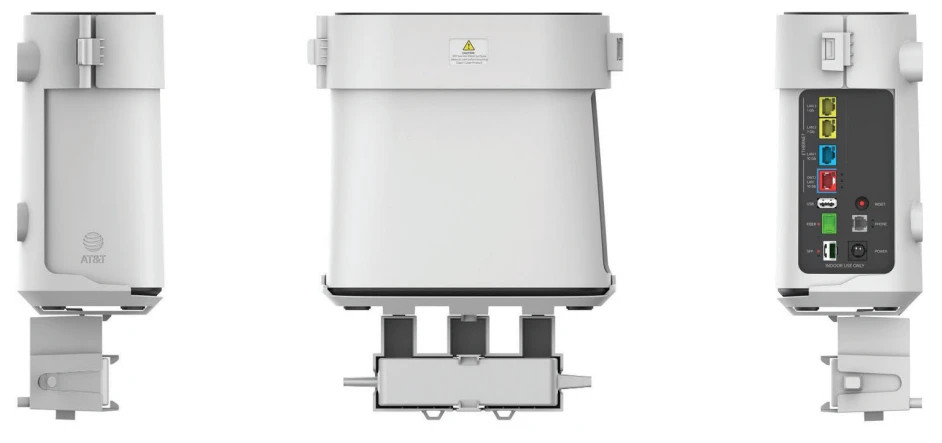 BGW 620 Wall Mount Wall-mounting Solution For AT&T Bgw 620 Modem