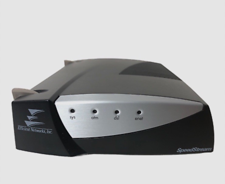 Efficient Networks SpeedStream 5260 ADSL Ethernet Modem 8 Mbps – External DSL