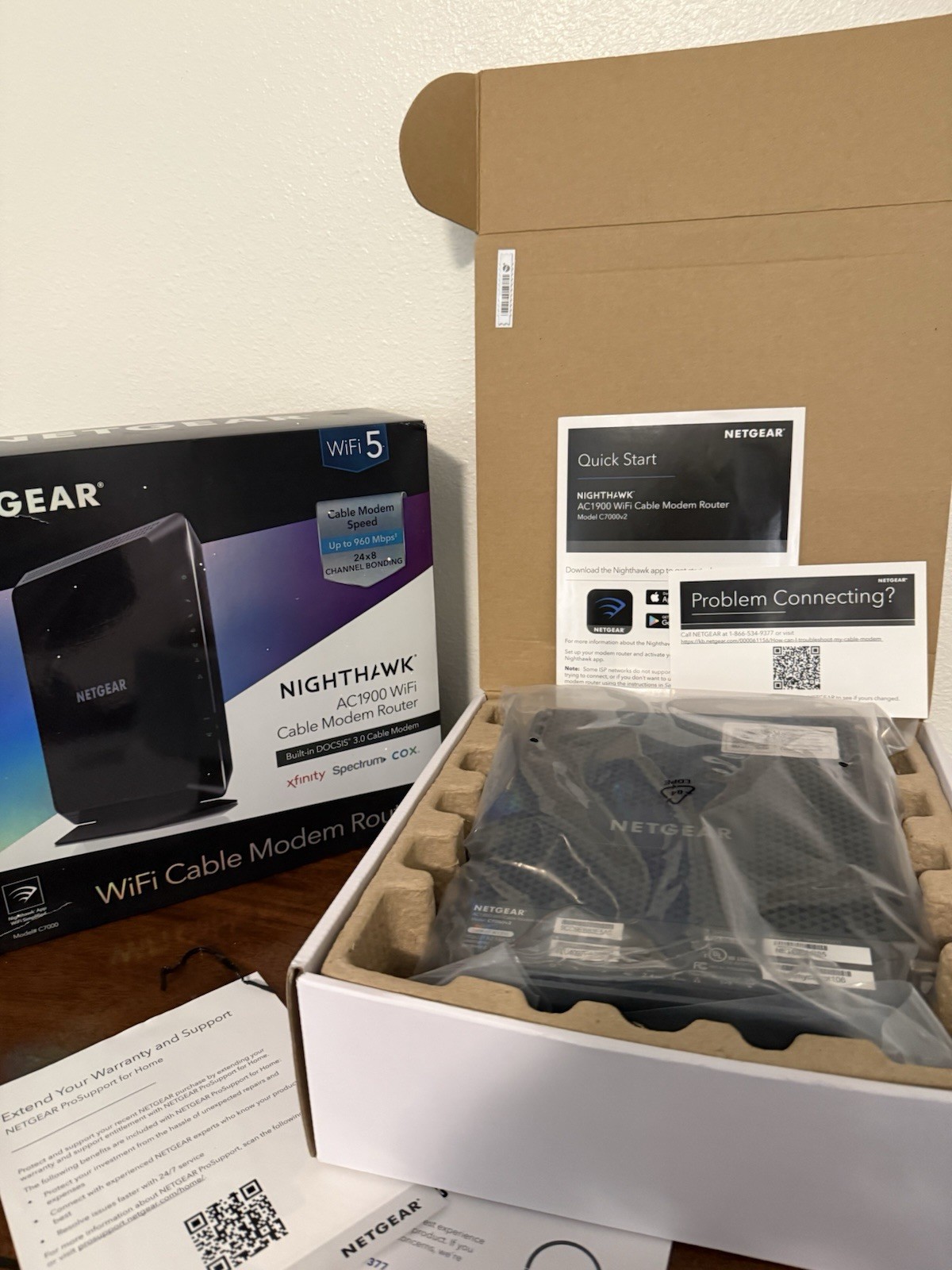 Netgear Cable Modem Nighthawk Ac 1900 Wifi Cable Módem Router