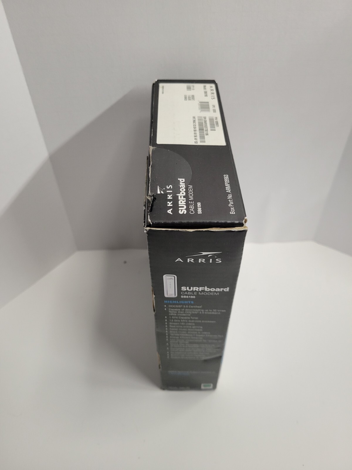 Arris Surf Board SB6190 Cable Modem DOCSIS 3.0 Complete Comcast Xfinity Cox