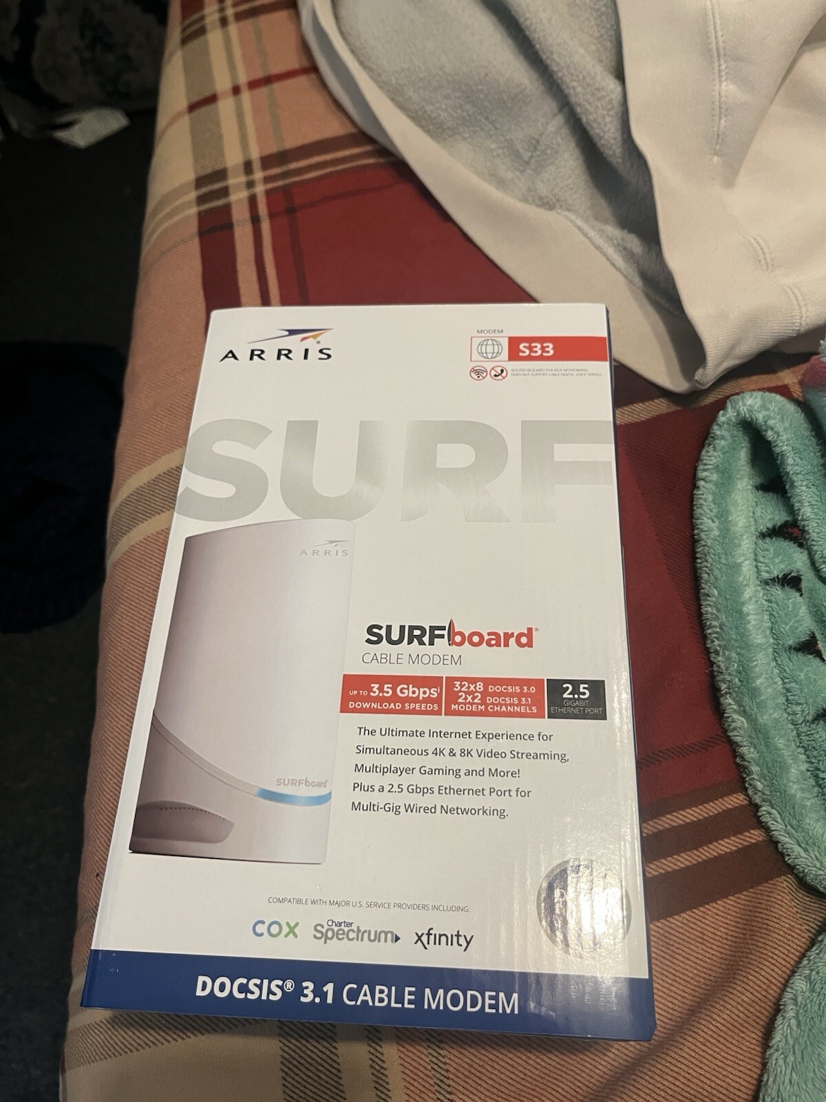 Gigabit Cable Modem For Xfinity Spectrum And Cox