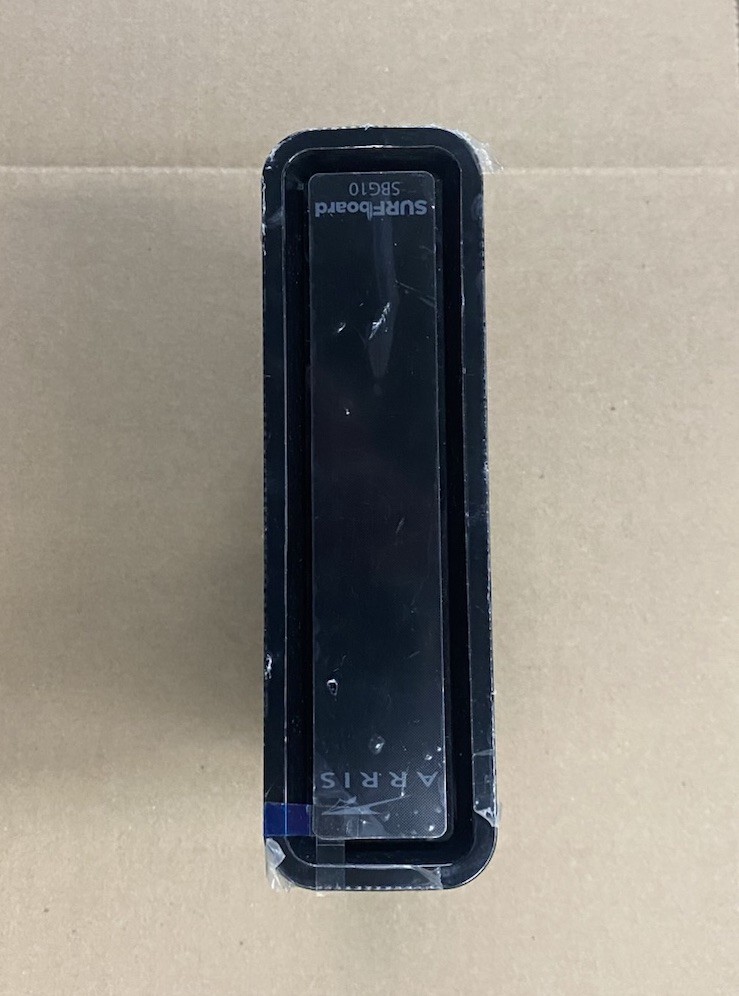 ARRIS SBG10 SURFboard AC1600 Dual-Band Cable Modem Router – Black NO Adapter