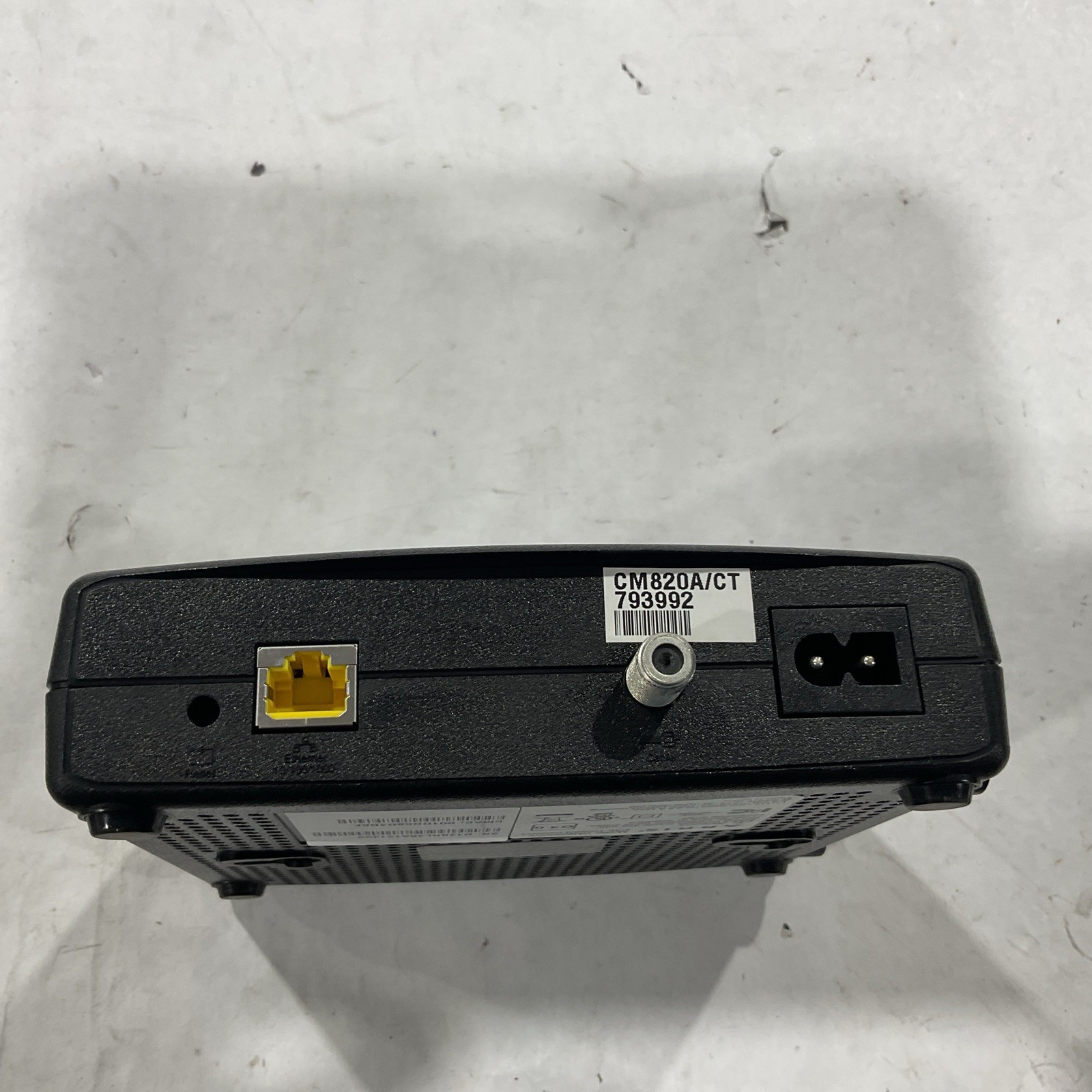 ARRIS Model: CM820A TC00DLD820 CM820A/NA DOCSIS 3.0 Cable Modem w/ Power Cord