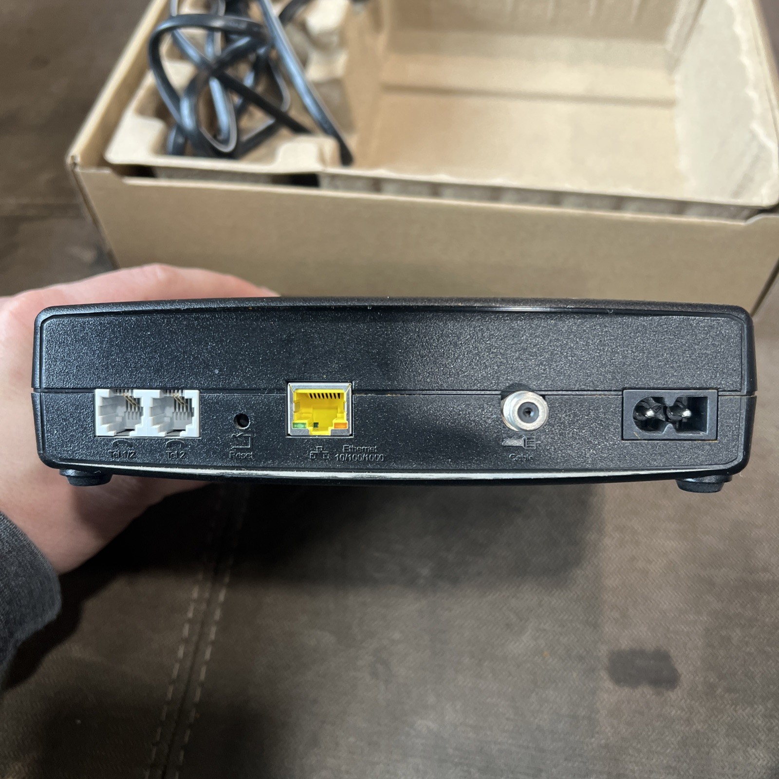 🔥Used ARRIS TM1602A Cable Telephony Modem DOCSIS 3.0