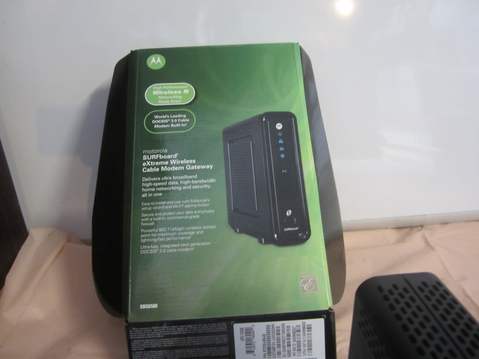 Motorola SBG6580 Surfboard eXtreme DOCSIS 3.0 Wireless Cable Modem Gateway Used)