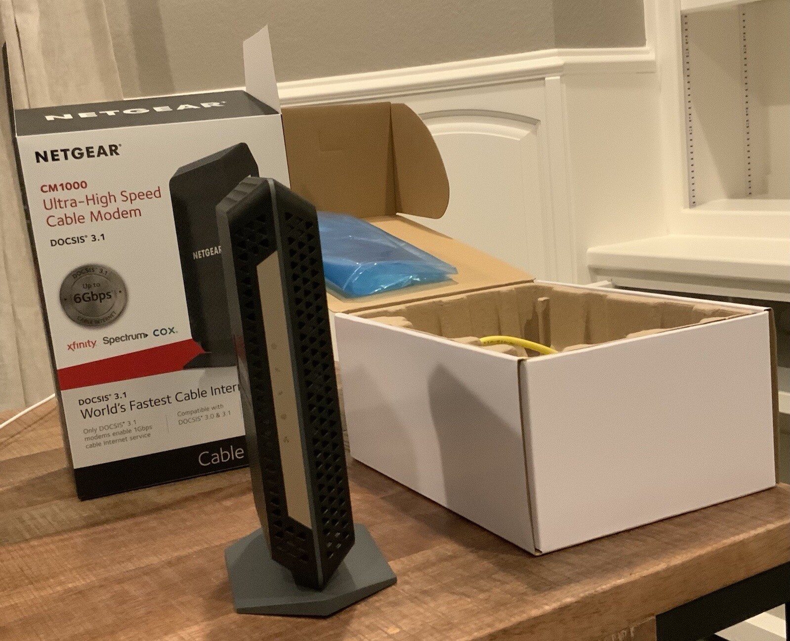 NETGEAR CM1000 High-Speed Cable Modem (Upto 6 Gbps)