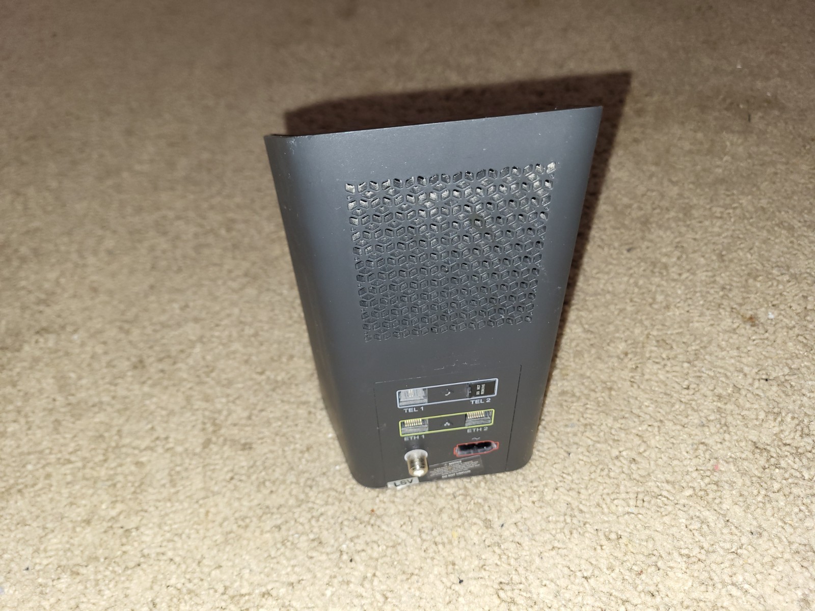 COX PANORAMIC MODEM, ROUTER, & REMOTE CGM414X