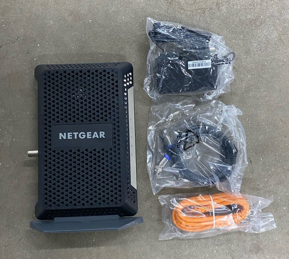 Netgear CM1000v2  High-Speed Cable Modem – Black No Original Box