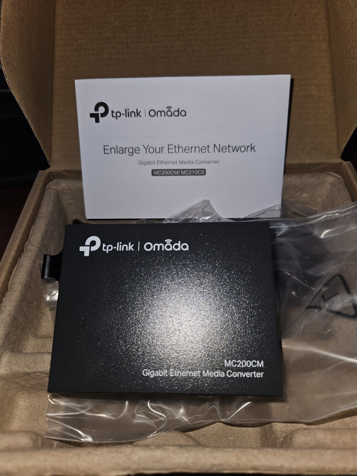 TP-Link Omada MC200CM Gigabit Multi-Mode Media Converter
