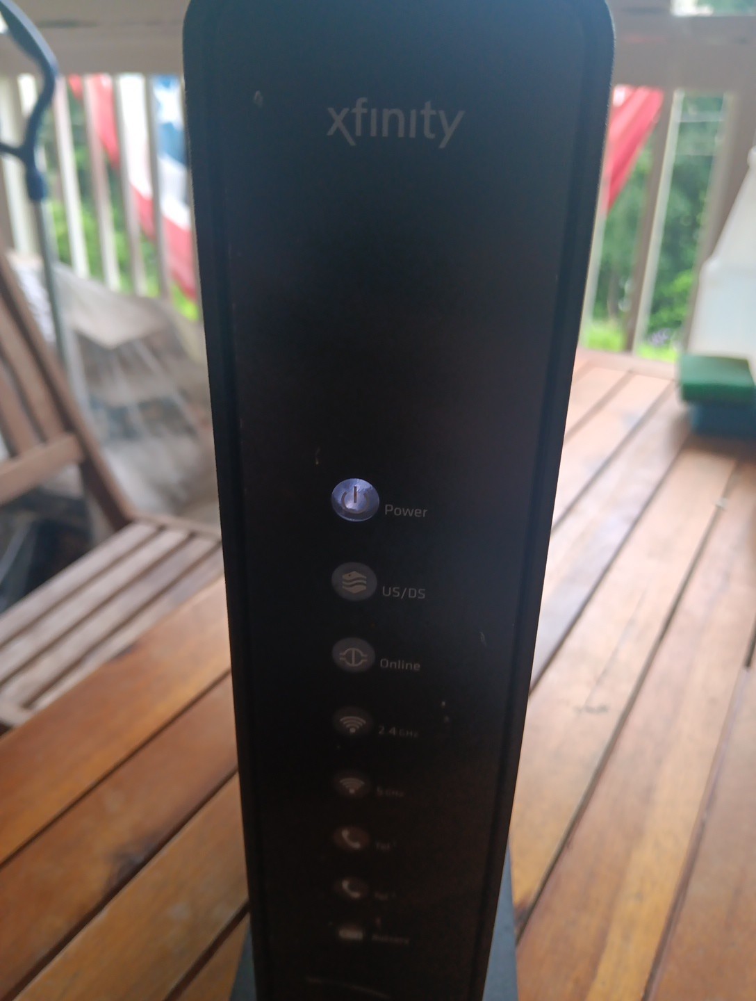 Xfinity Technicolor XB3 Wireless Gateway (Model DPC3941T) – DOCSIS 3.0 + Cables